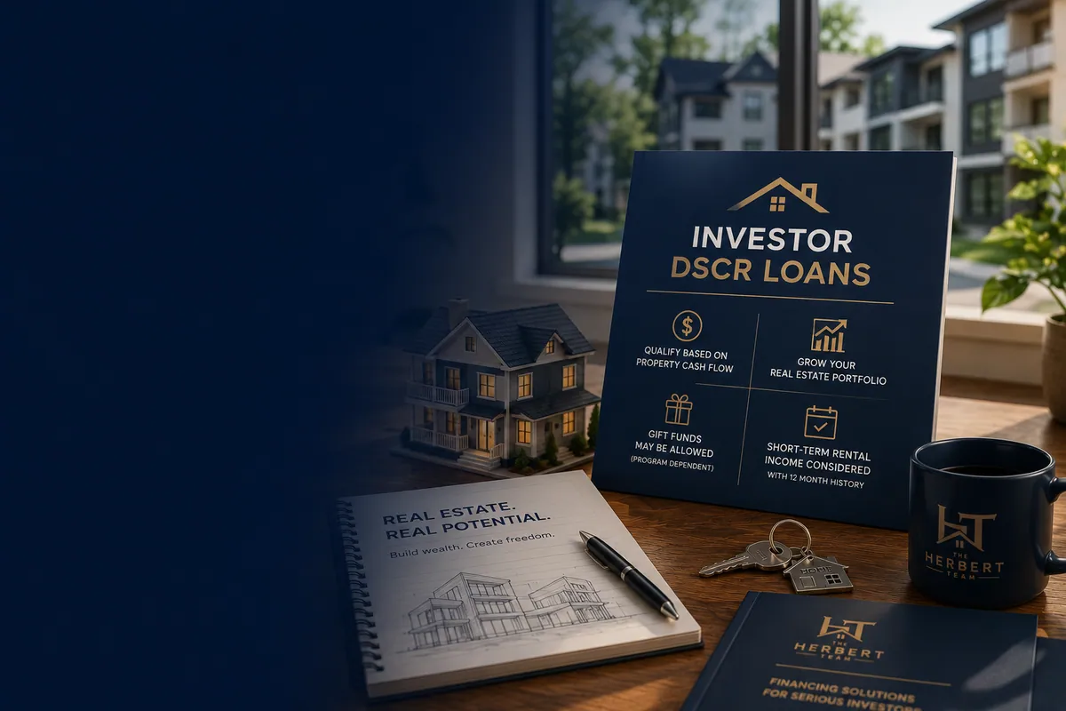 Investor & DSCR financing with The Herbert Team